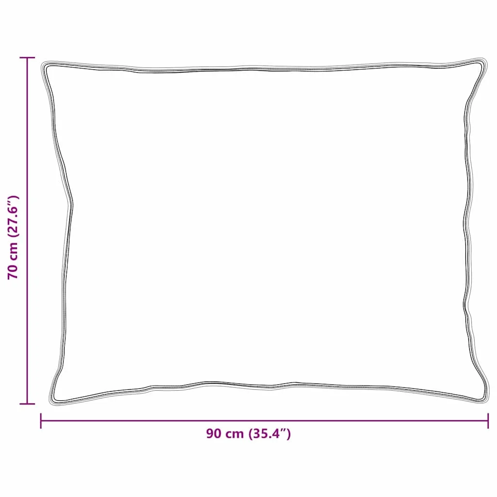 Téli takaró párnával 3 pcs Fehér 200 x 220 cm Mikroszálas