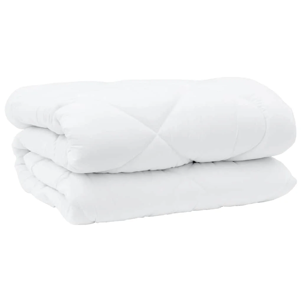 Paplan Egyéb párnával 3 pcs Fehér 200 x 200 cm Mikroszálas
