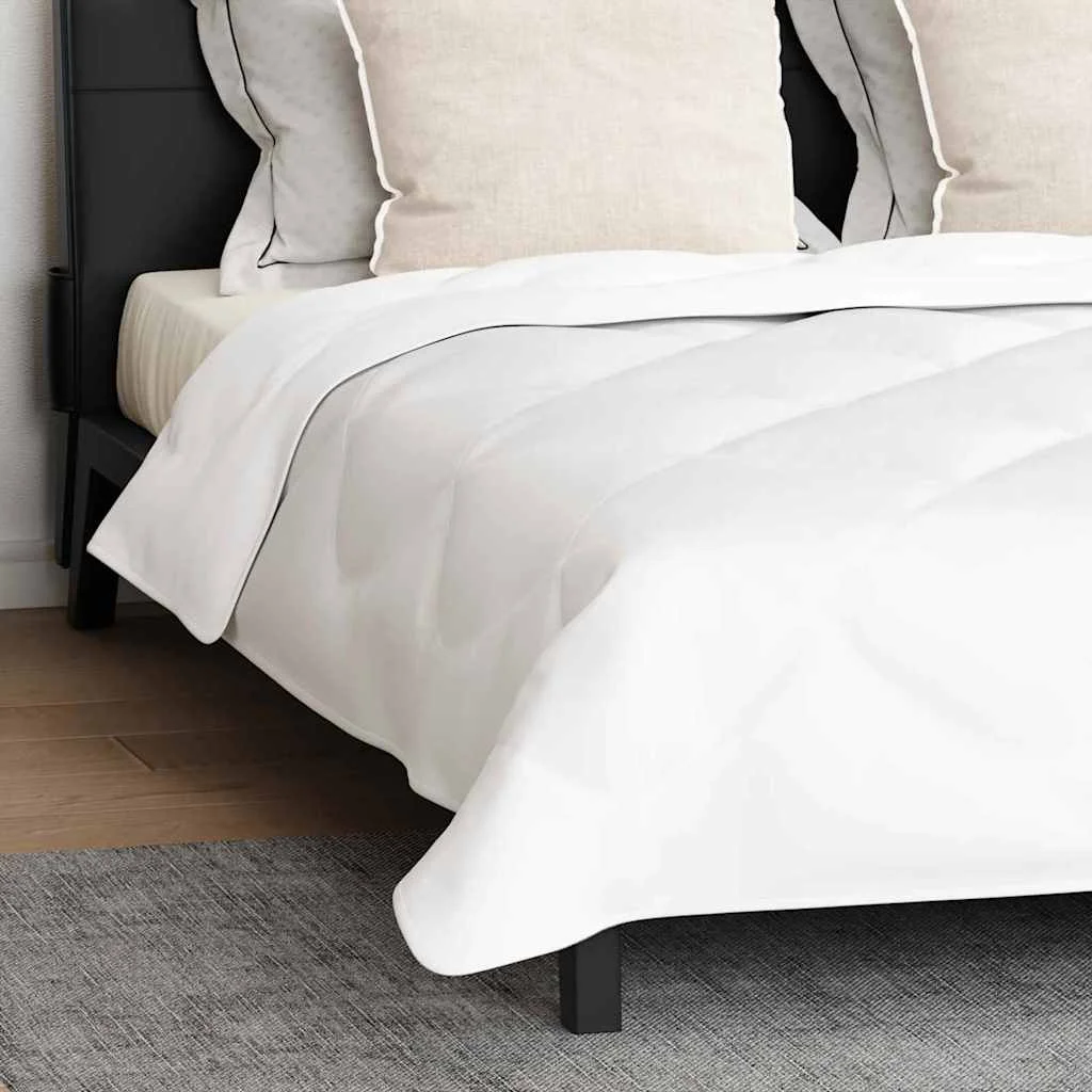 Paplan Egyéb párnával 3 pcs Fehér 200 x 220 cm Mikroszálas