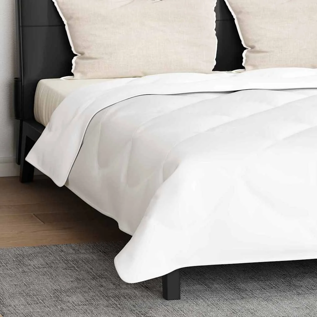 Paplan Egyéb párnával 3 pcs Fehér 200 x 220 cm Mikroszálas