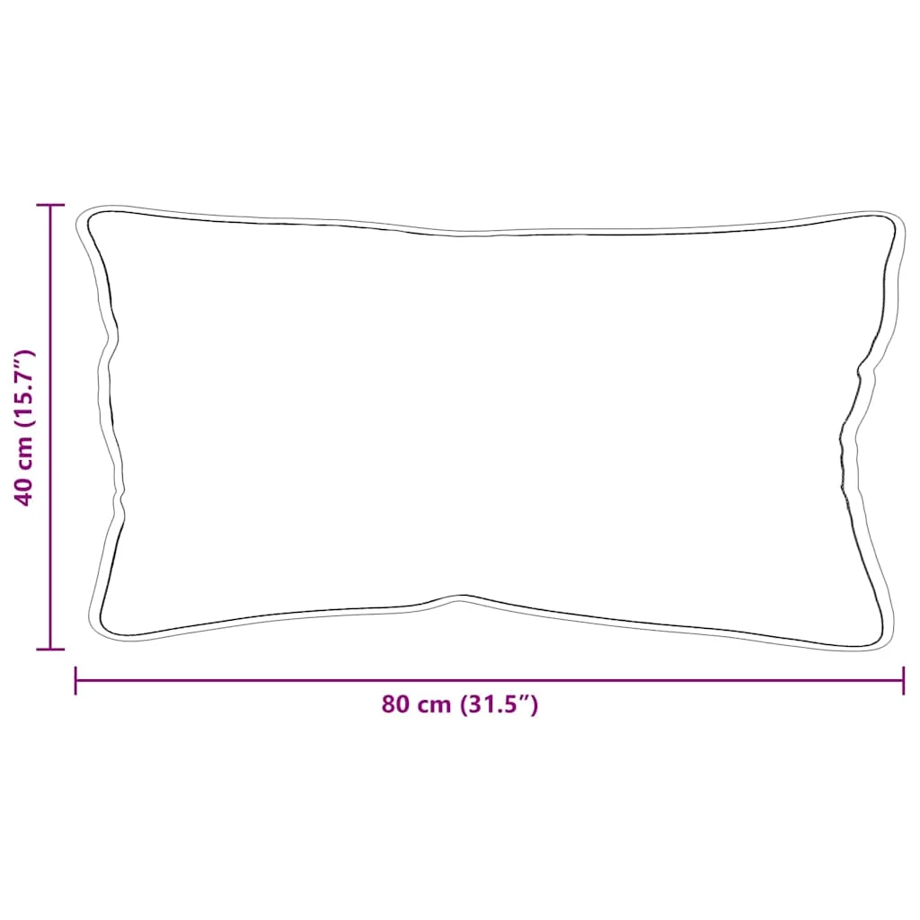 Paplan Egyéb párnával 3 pcs Fehér 240 x 200 cm Mikroszálas