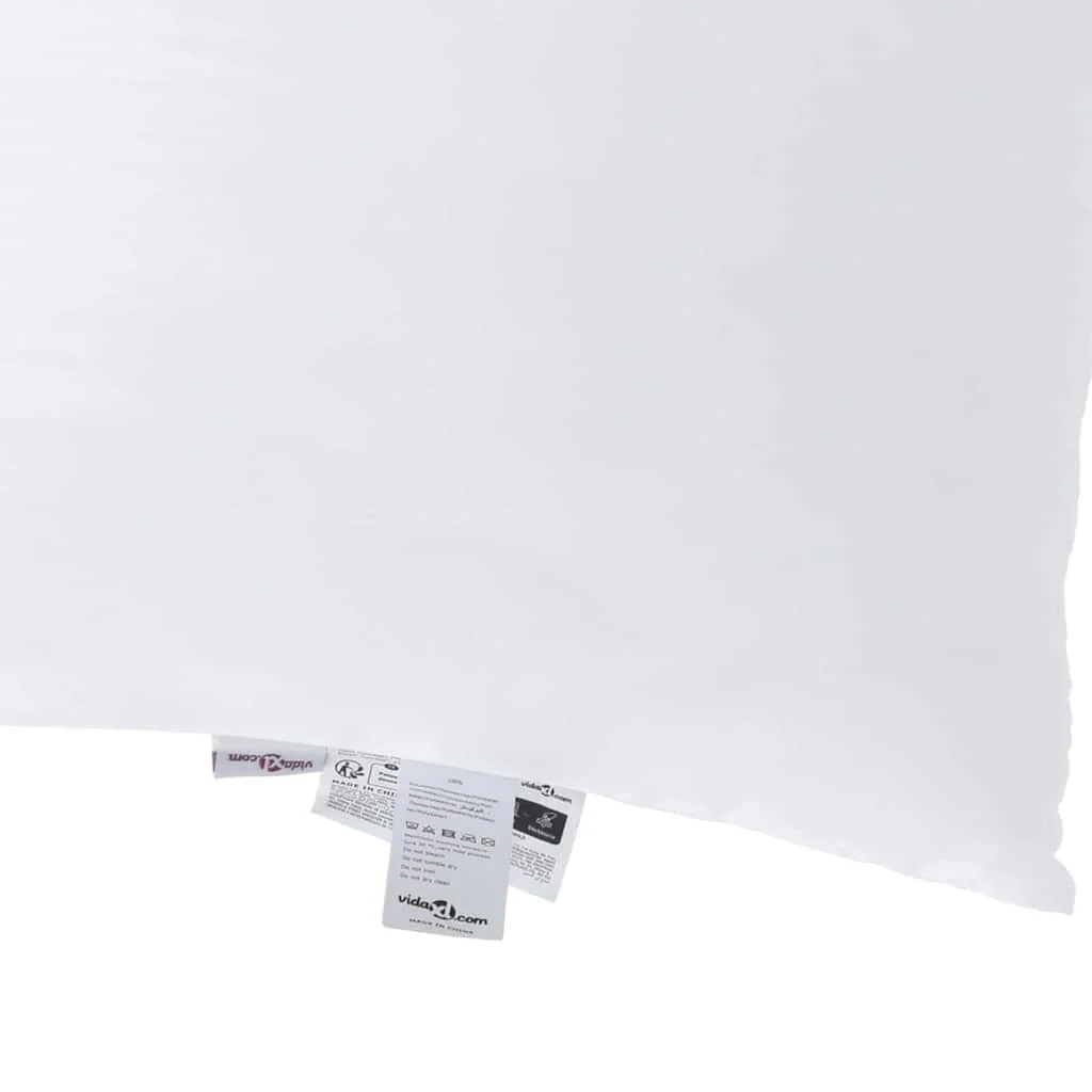 Paplan Egyéb párnával 3 pcs Fehér 240 x 200 cm Mikroszálas