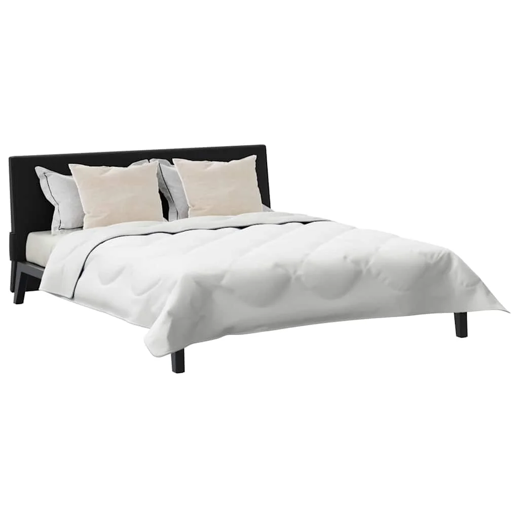 Paplan Egyéb párnával 3 pcs Fehér 240 x 220 cm Mikroszálas