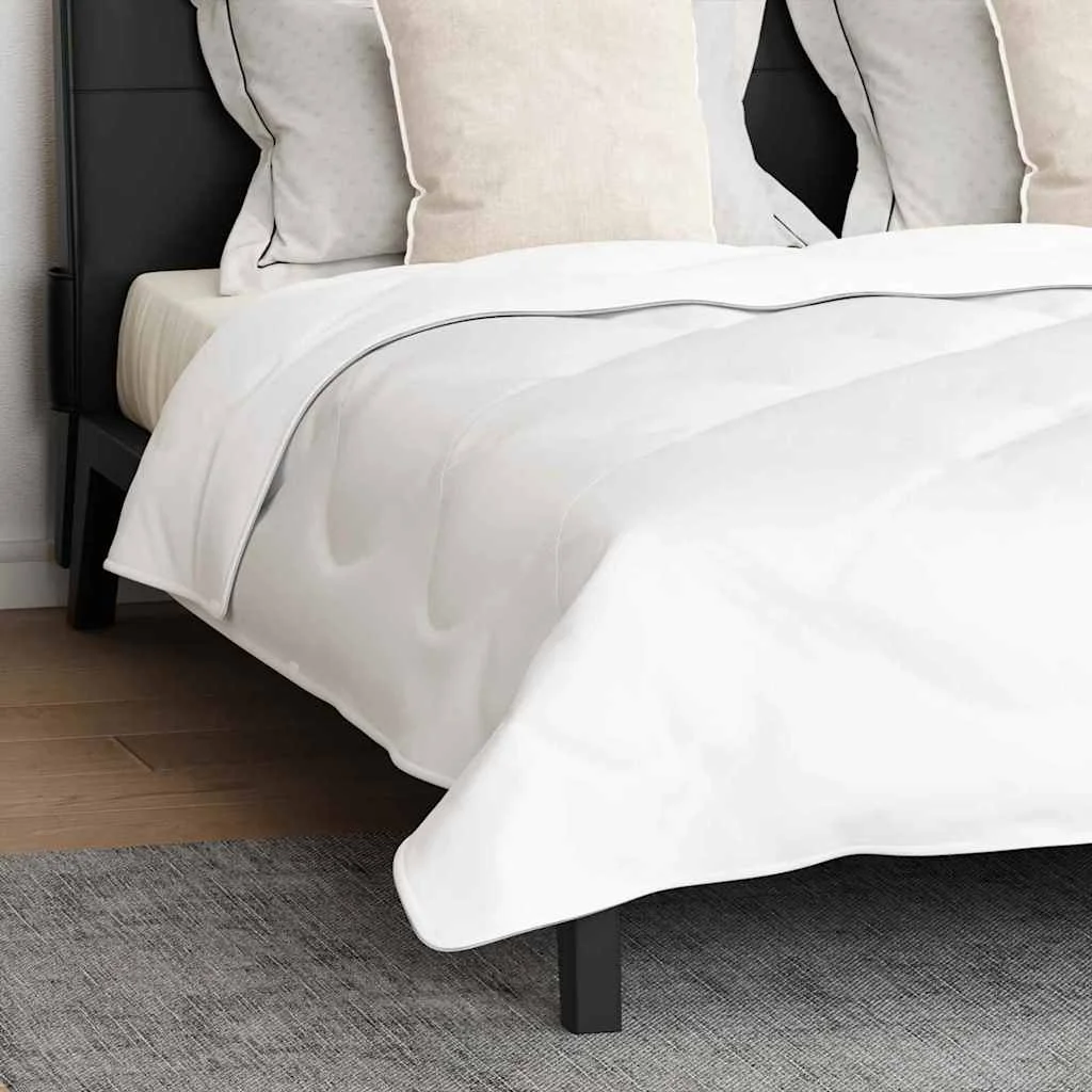 Paplan Egyéb párnával 3 pcs Fehér 260 x 220 cm Mikroszálas