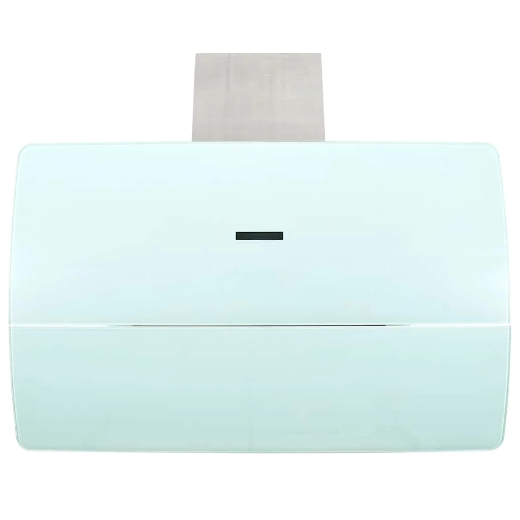 Fehér rozsdamentes acél fali páraelszívó 756 m³/h 90 cm