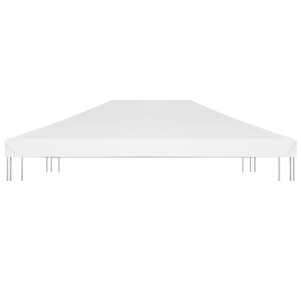 Fehér pavilon-tetőponyva 270 g/m²  4 x 3 m