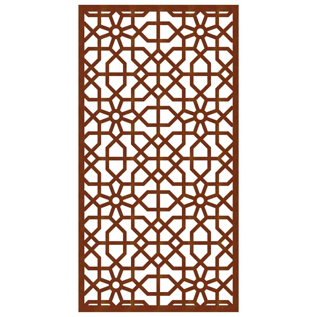 Mór stílusú corten acél kerti faldísz 105 x 55 cm