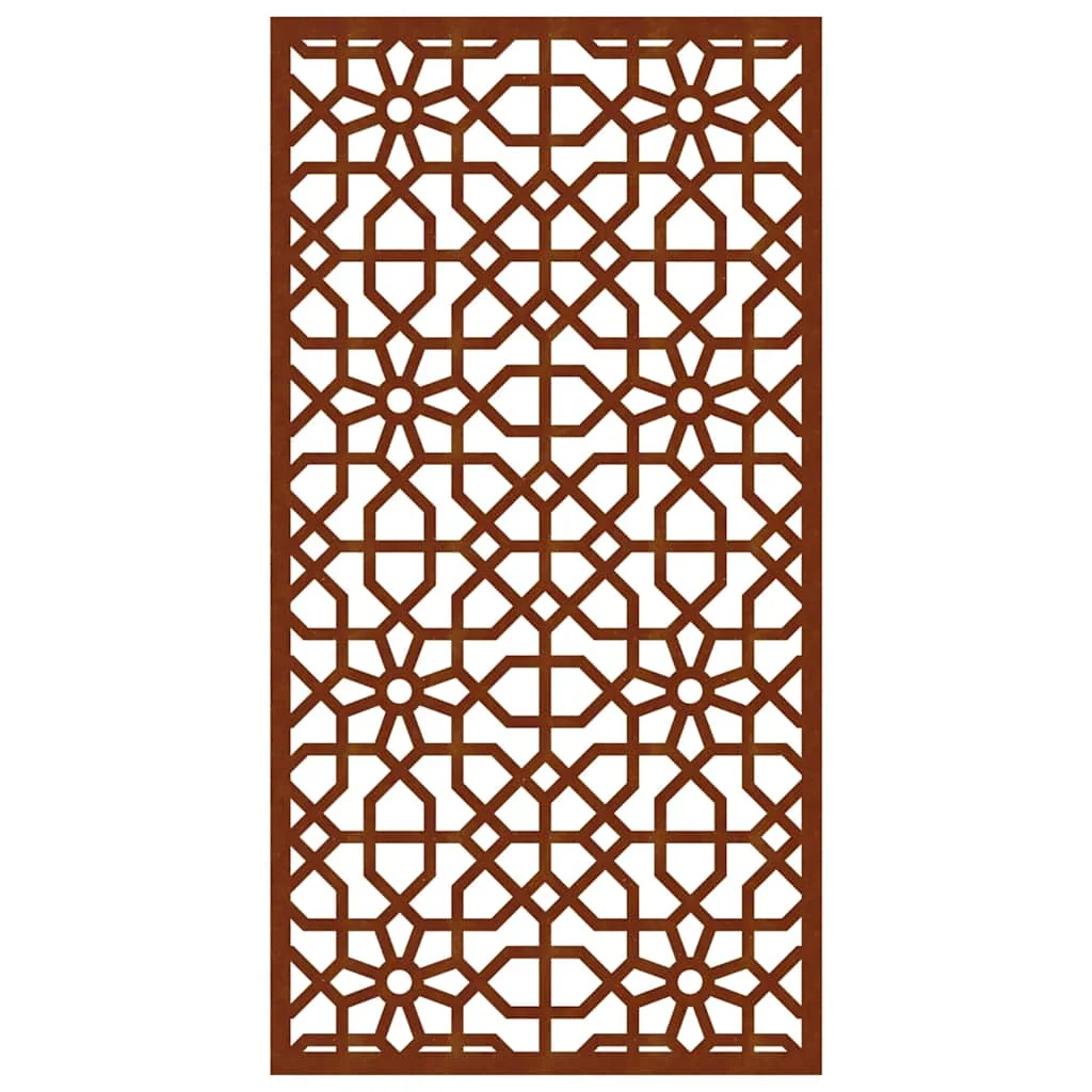 Mór stílusú corten acél kerti faldísz 105 x 55 cm