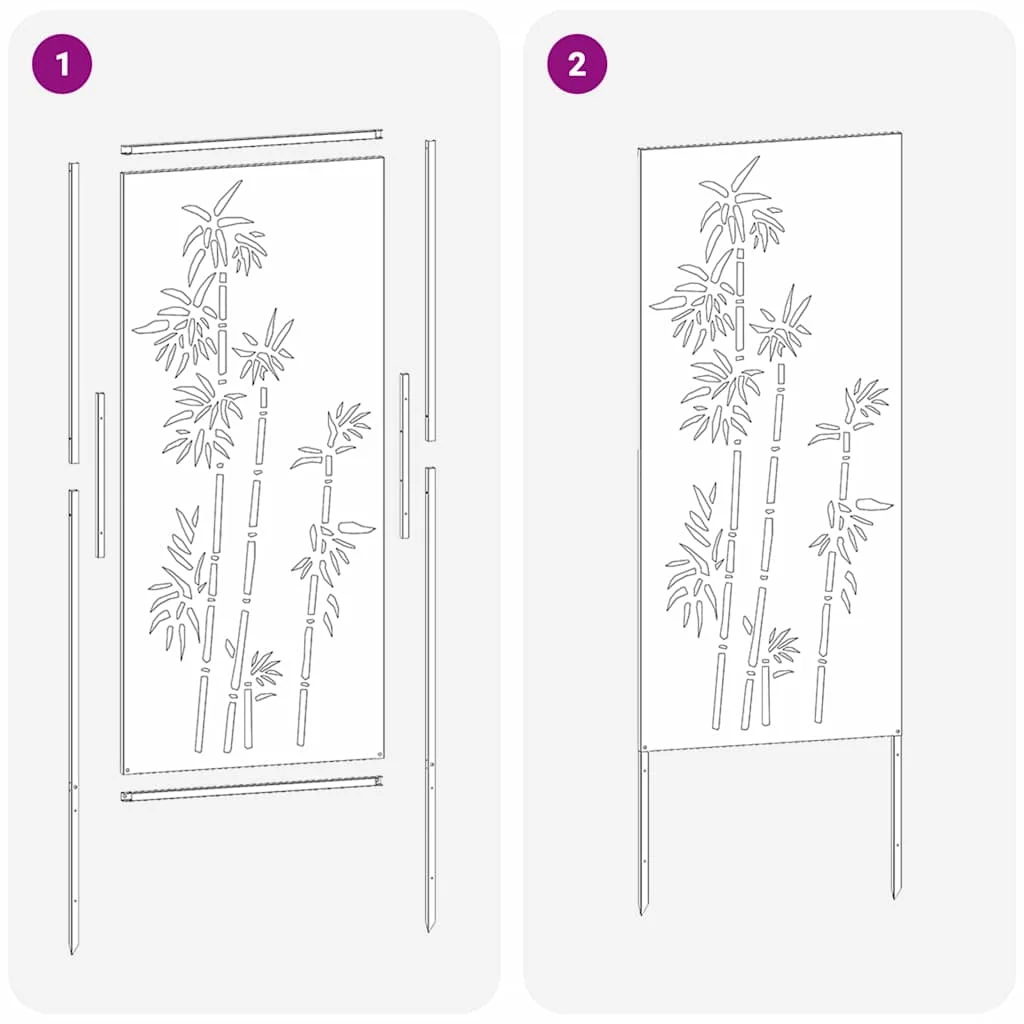 Kertvédő vászon Fehér 50 x 140 cm Hidegen hengerelt acél