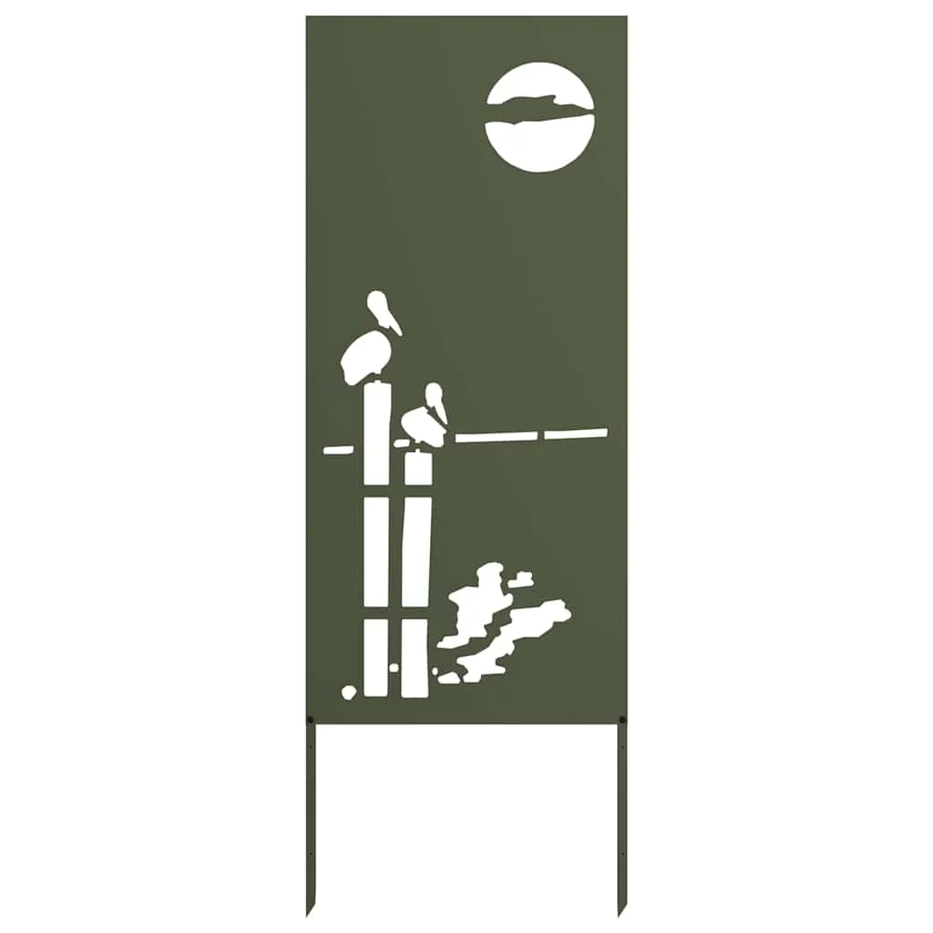 Kertvédő vászon Oliva zöld 50 x 140 cm Hidegen hengerelt acél