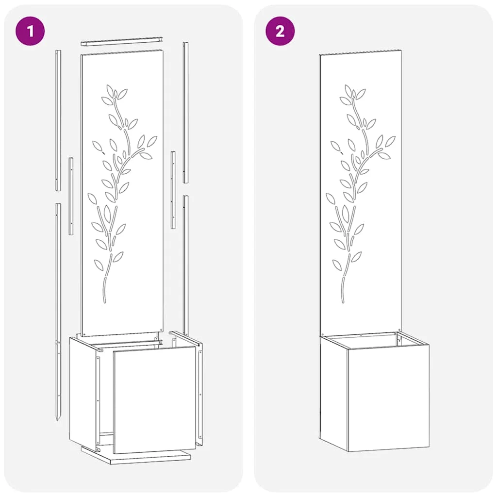 Kertvédő vászon Fekete 32 x 140 cm Hidegen hengerelt acél