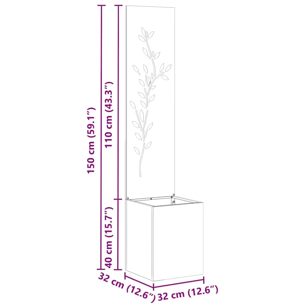 Kertvédő vászon Oliva zöld 32 x 140 cm Hidegen hengerelt acél