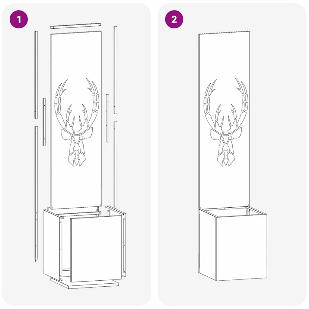 Kertvédő vászon Fehér 32 x 140 cm Hidegen hengerelt acél