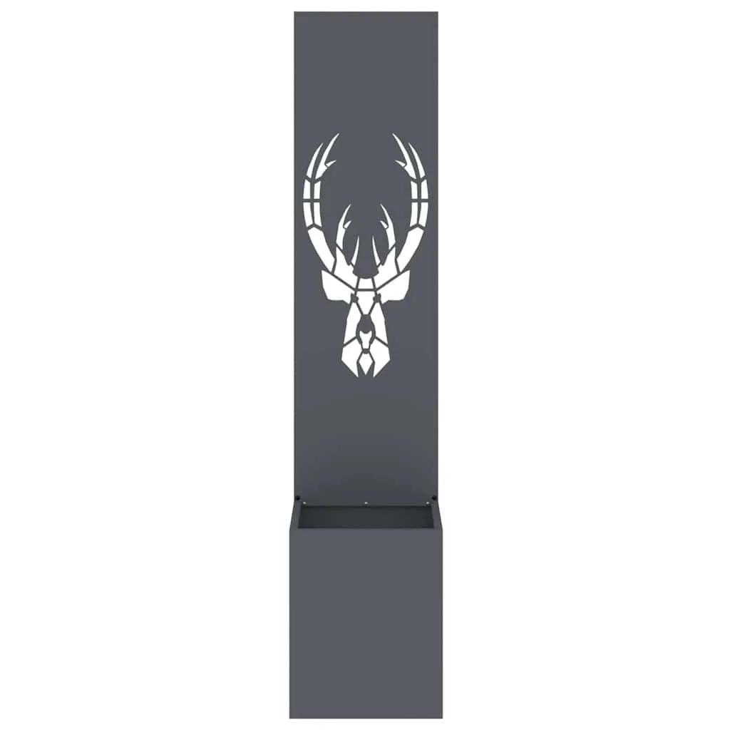 Kertvédő vászon Antracit 32 x 140 cm Hidegen hengerelt acél