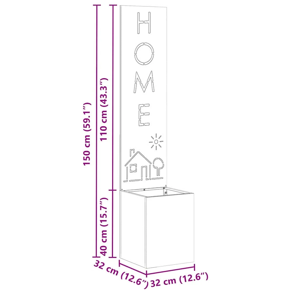 Kertvédő vászon Ezüst 32 x 140 cm Rozsdamentes acél