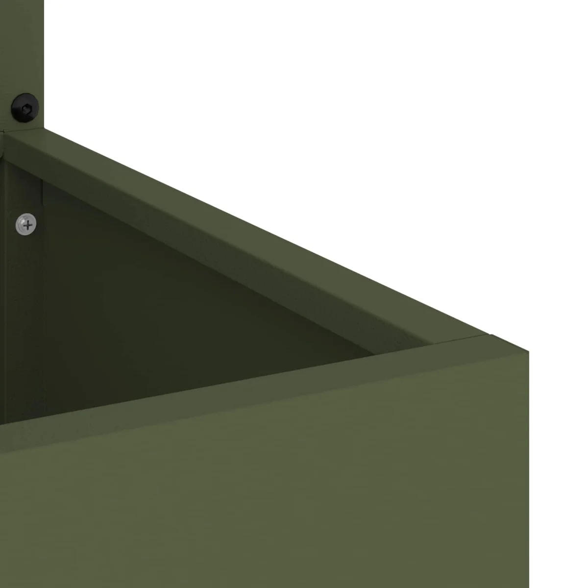 Kertvédő vászon Oliva zöld 50 x 140 cm Hidegen hengerelt acél