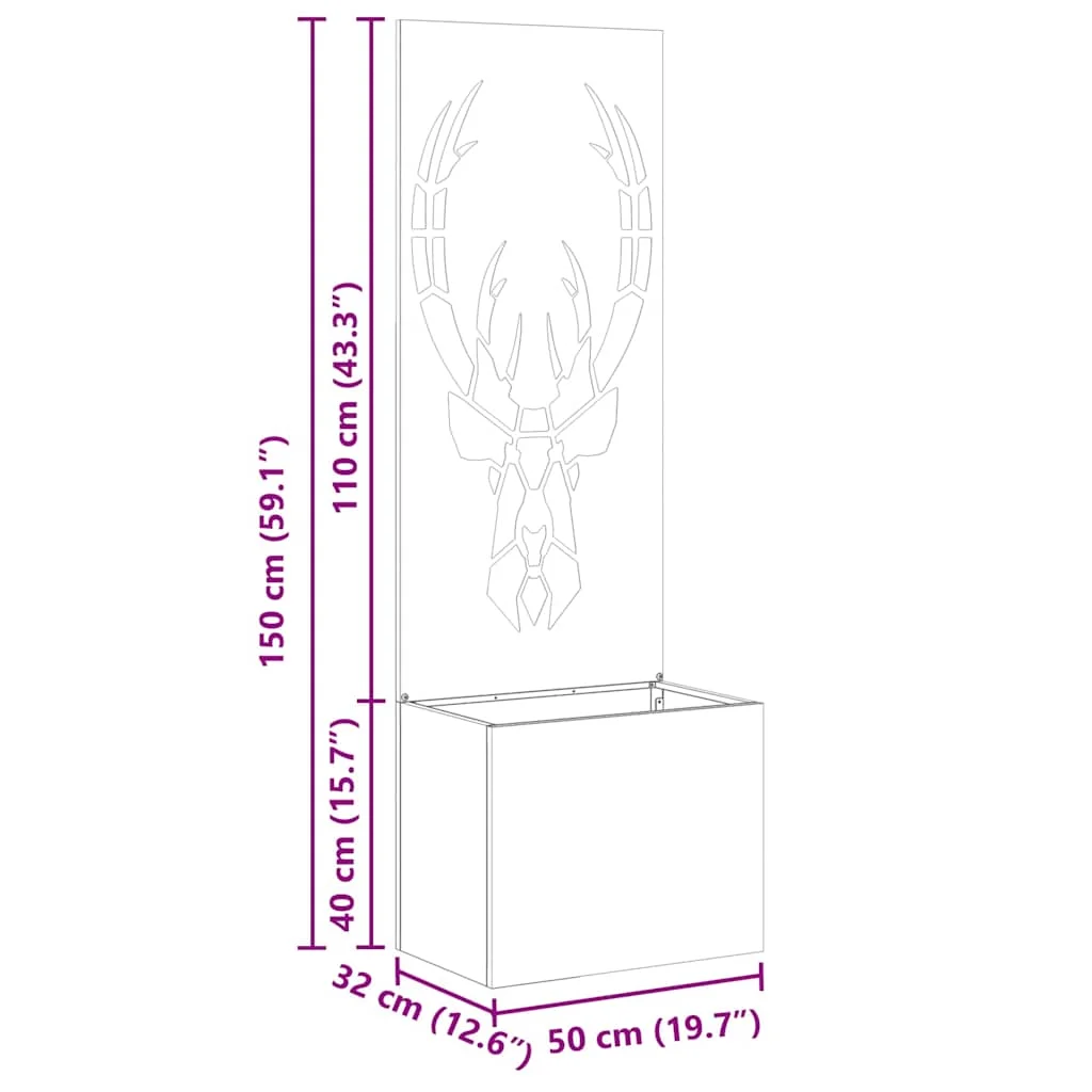 Kertvédő vászon Oliva zöld 50 x 140 cm Hidegen hengerelt acél