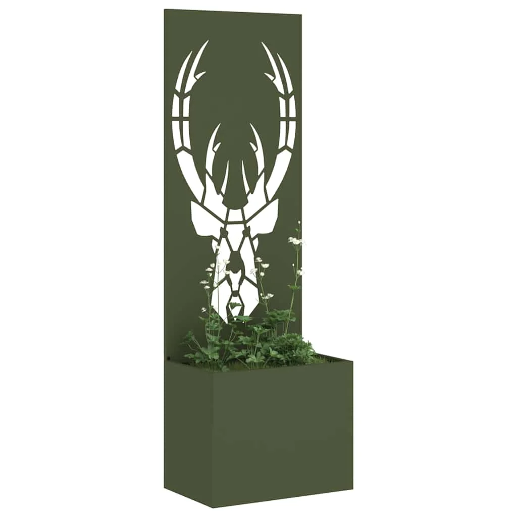 Kertvédő vászon Oliva zöld 50 x 140 cm Hidegen hengerelt acél