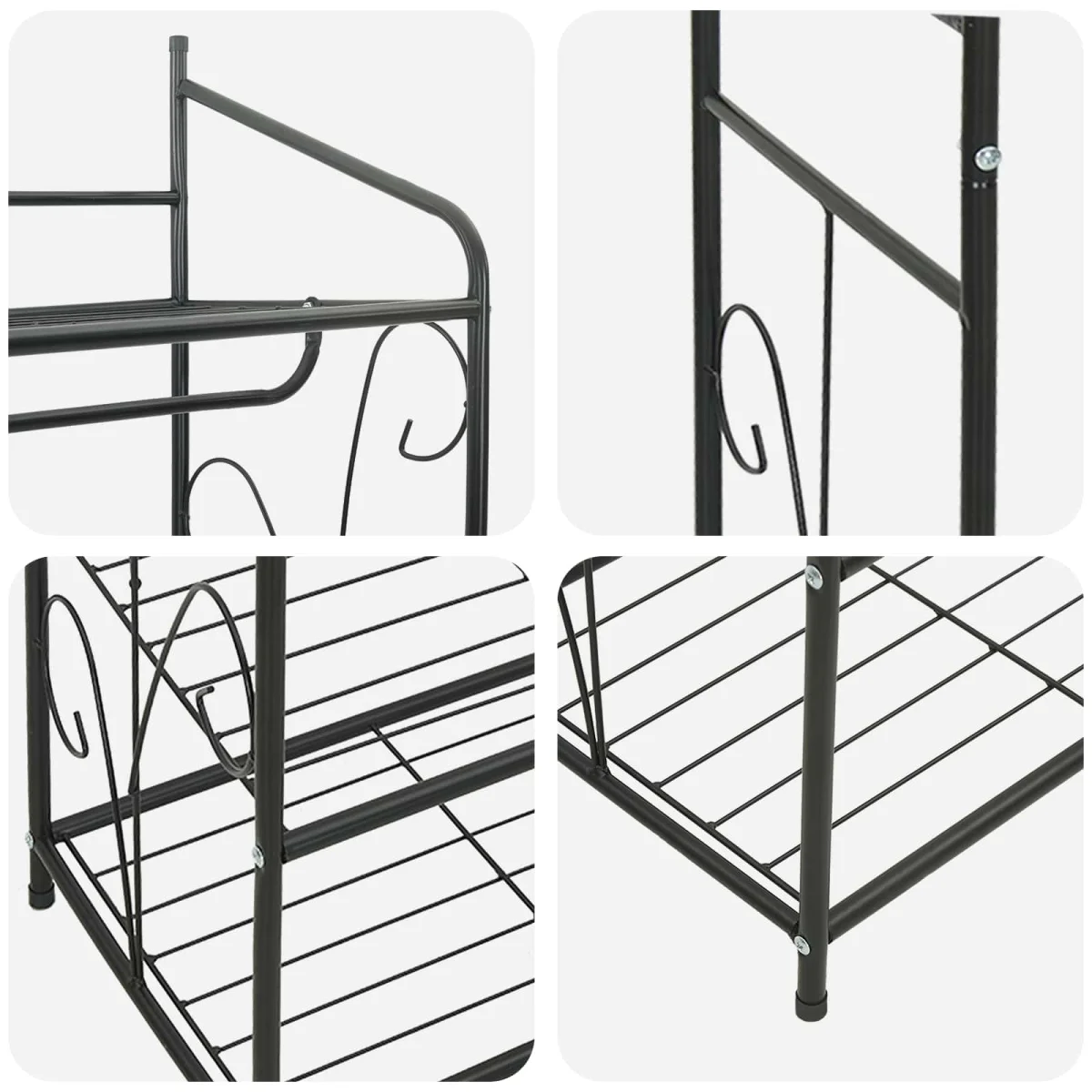 Nyitott Szekrény Egyszínű 2 pcs 78 x 36 x 158 cm