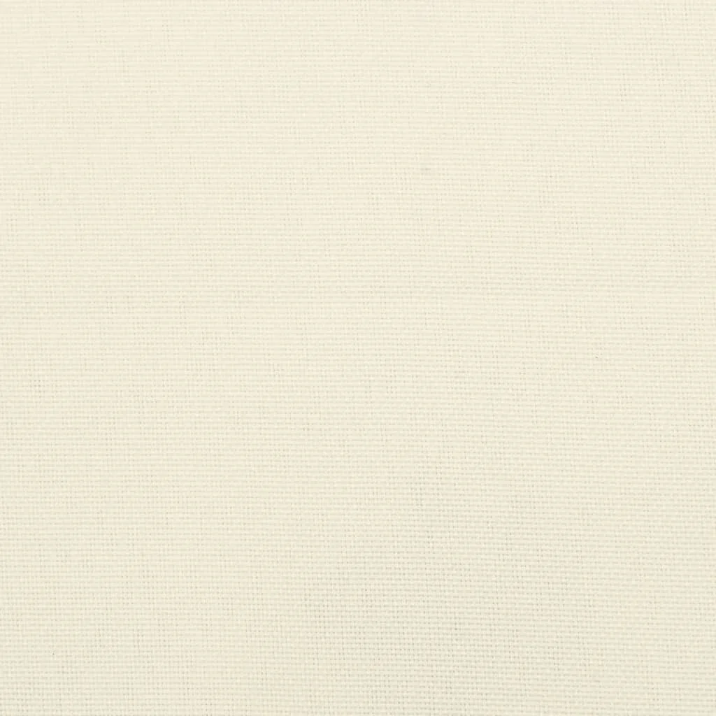 6 db krémszínű oxford szövet háttámlás székpárna 100x50x3 cm