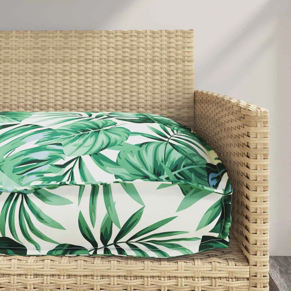 Párna Levél Levél mintázat 120 x 60 x 12 cm Oxford Szövet