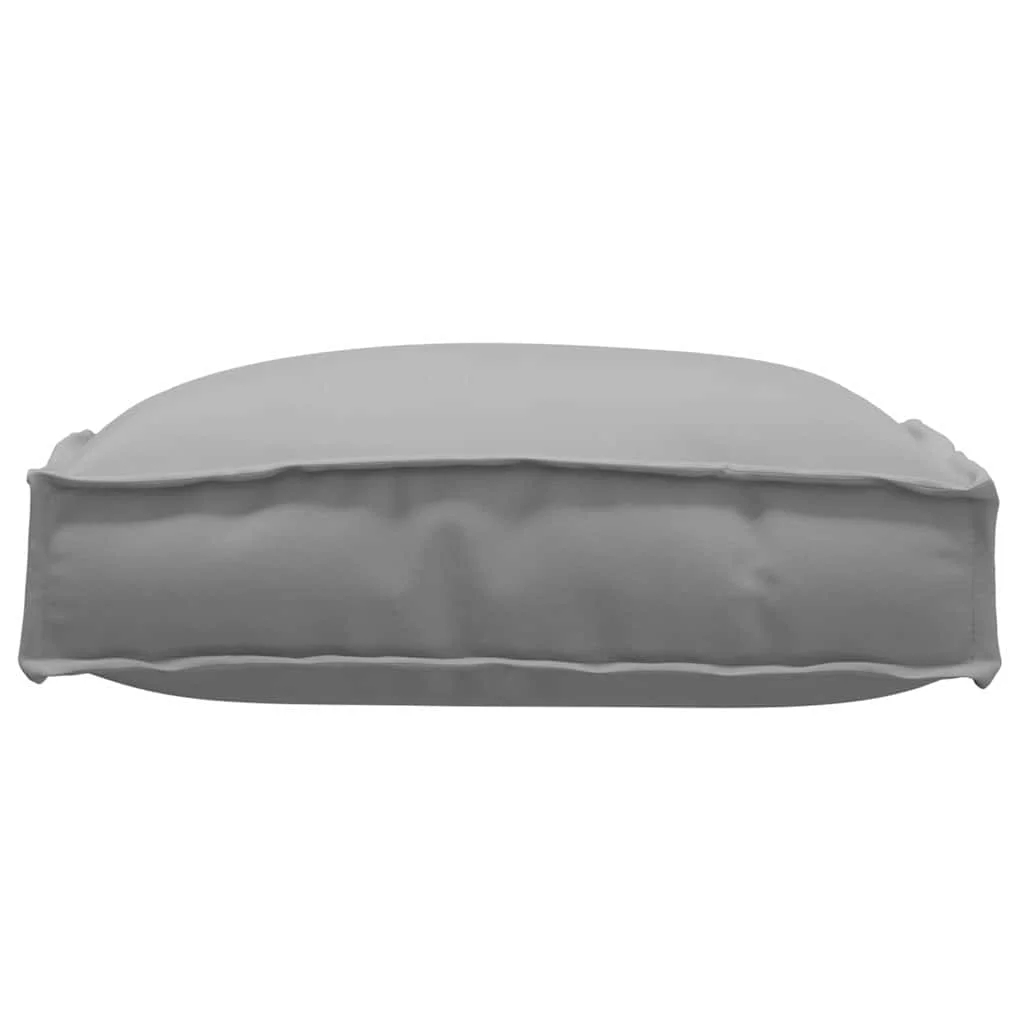 Párna 4 pcs Szürke 40 x 40 x 8 cm Oxford Szövet