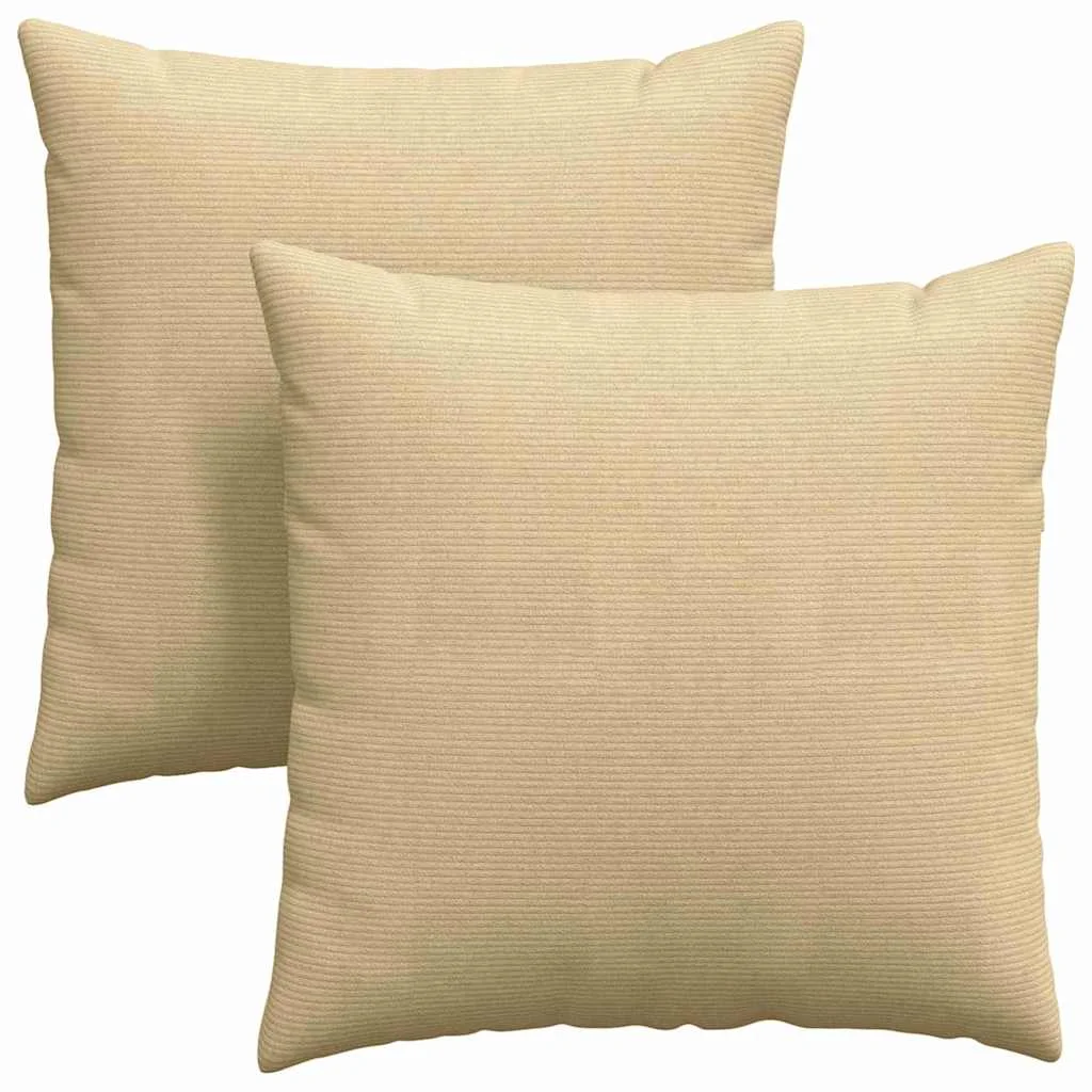 Kanapé párnák 2 pcs Szürke zöld 80 x 80 cm Bársonyos szövet