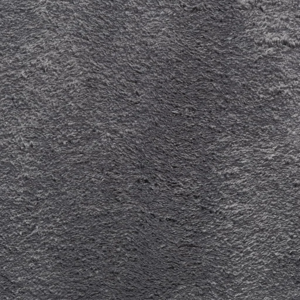 HUARTE antracit rövid szálú puha és mosható szőnyeg 200x280 cm