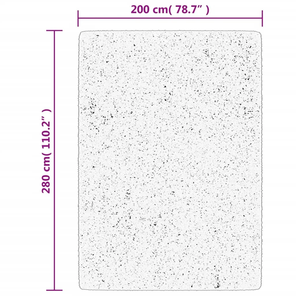 HUARTE antracit rövid szálú puha és mosható szőnyeg 200x280 cm