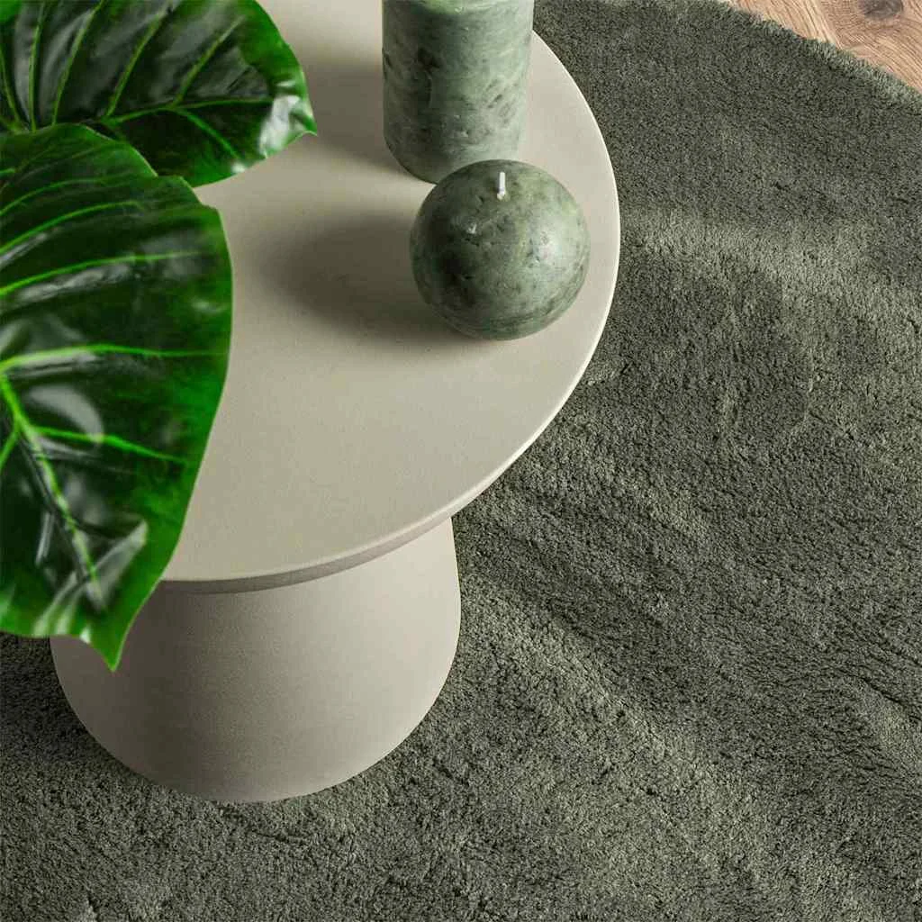 Területszőnyegek HUARTE Erdei zöld 100 x 200 cm 100% poliészter