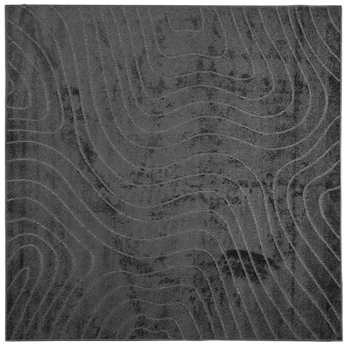 Területszőnyegek Négyzet Antracit 240 x 240 cm
