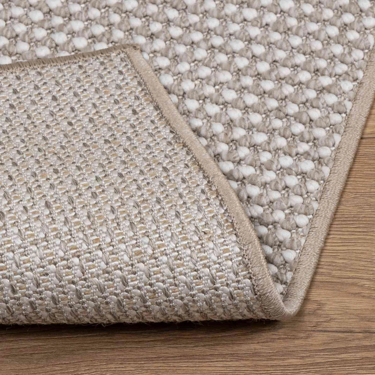 Területszőnyegek Négyszögletes Krém és Taupe 280 x 200 cm