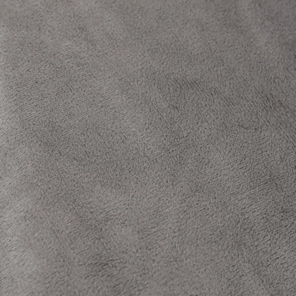 Szürke szövet súlyozott takaró huzattal 152 x 203 cm 11 kg