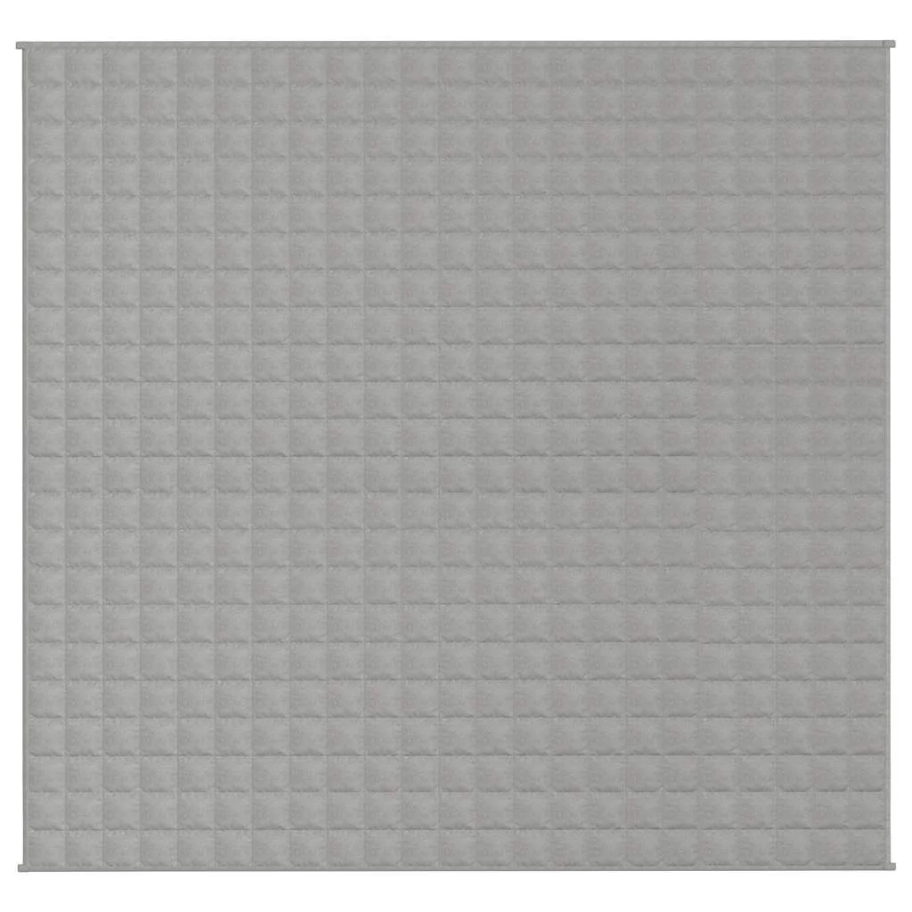 Szürke szövet súlyozott takaró 220 x 235 cm 15 kg