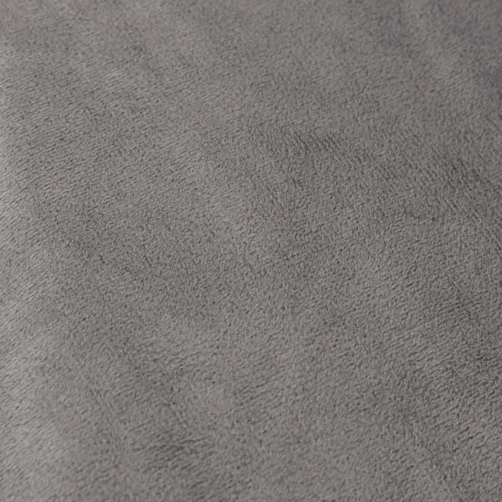 Szürke szövet súlyozott takaró huzattal 138 x 200 cm 10 kg