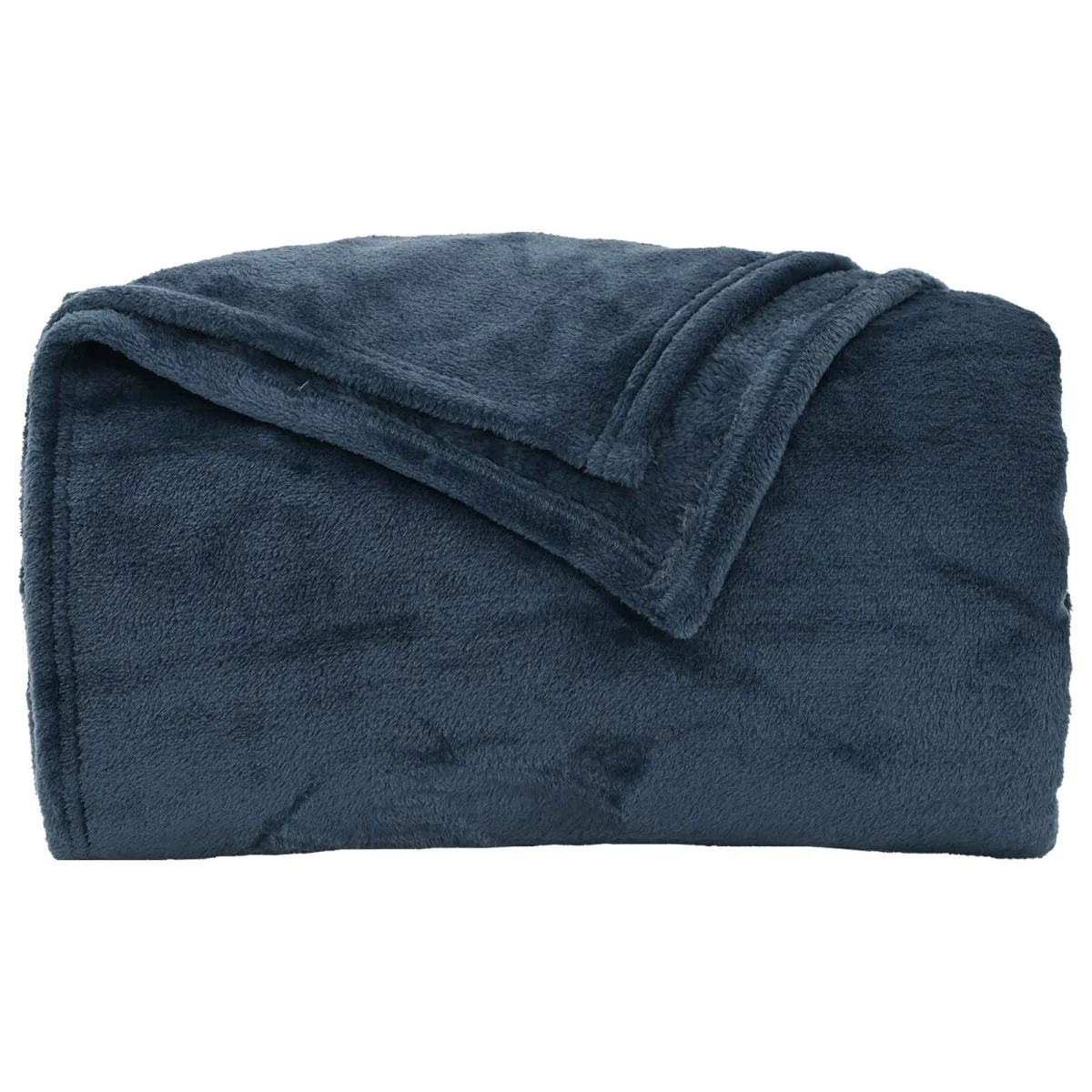 Takarók 6 pcs Sötétkék 240 x 270 cm Gyapjú