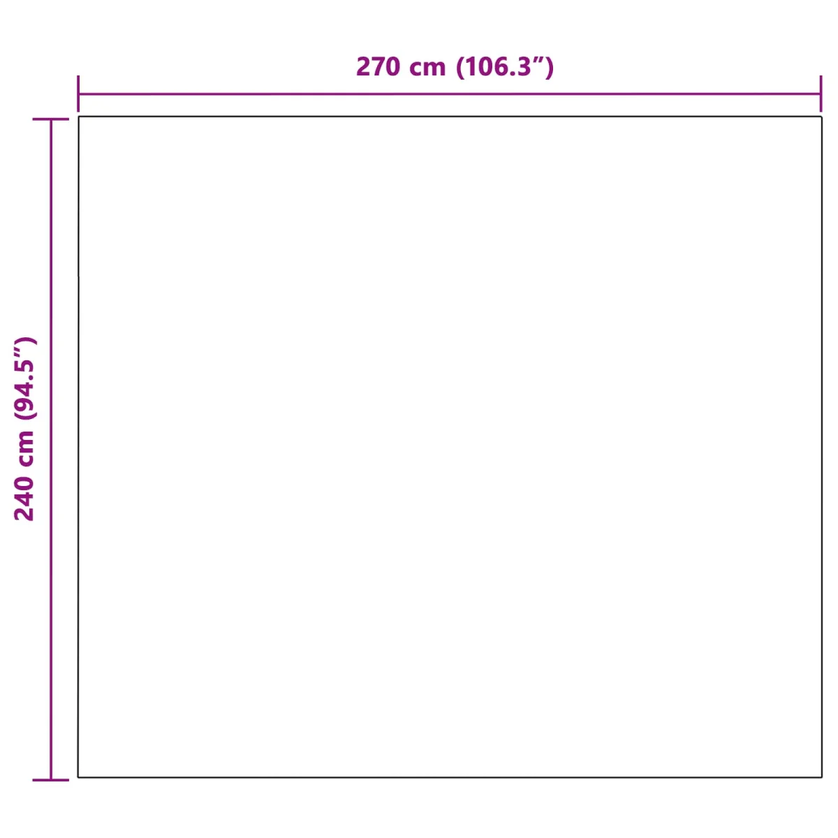 Takarók 6 pcs Sötétkék 240 x 270 cm Gyapjú
