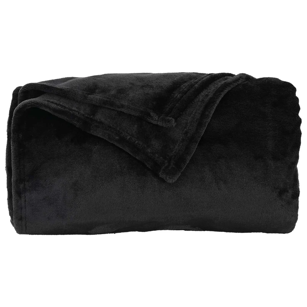 Takarók 6 pcs Fekete 240 x 270 cm Gyapjú