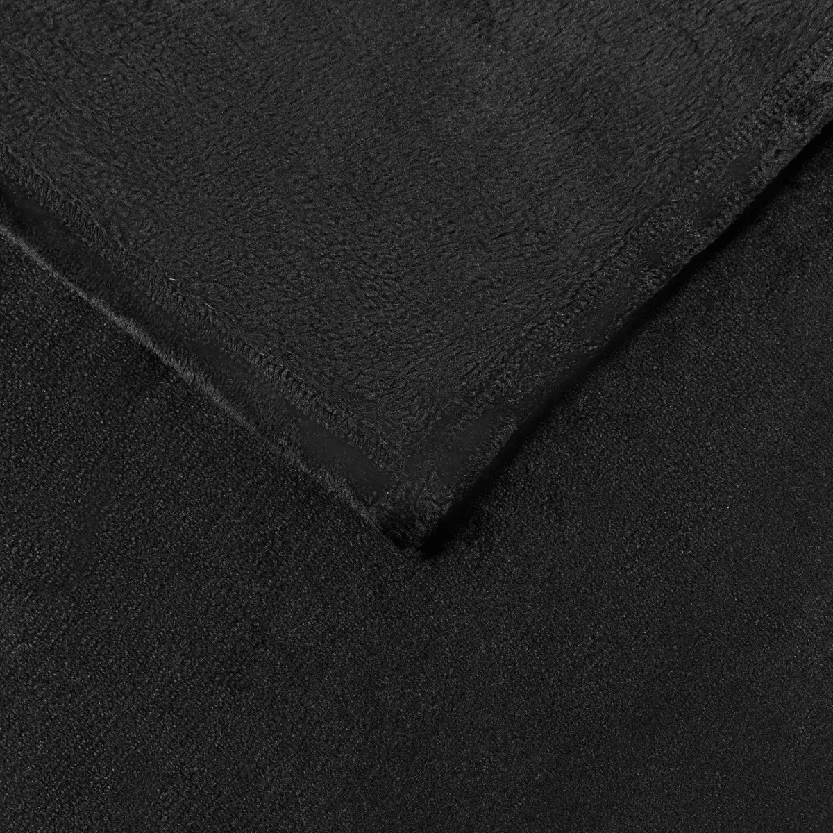 Takarók 6 pcs Fekete 240 x 270 cm Gyapjú