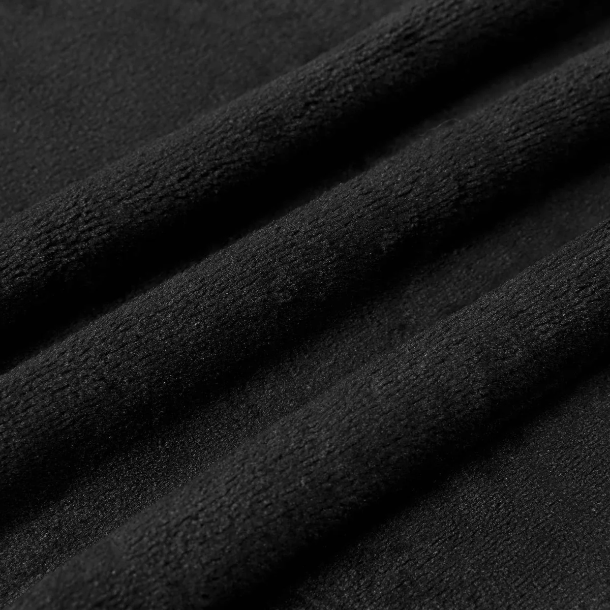 Takarók 6 pcs Fekete 240 x 270 cm Gyapjú