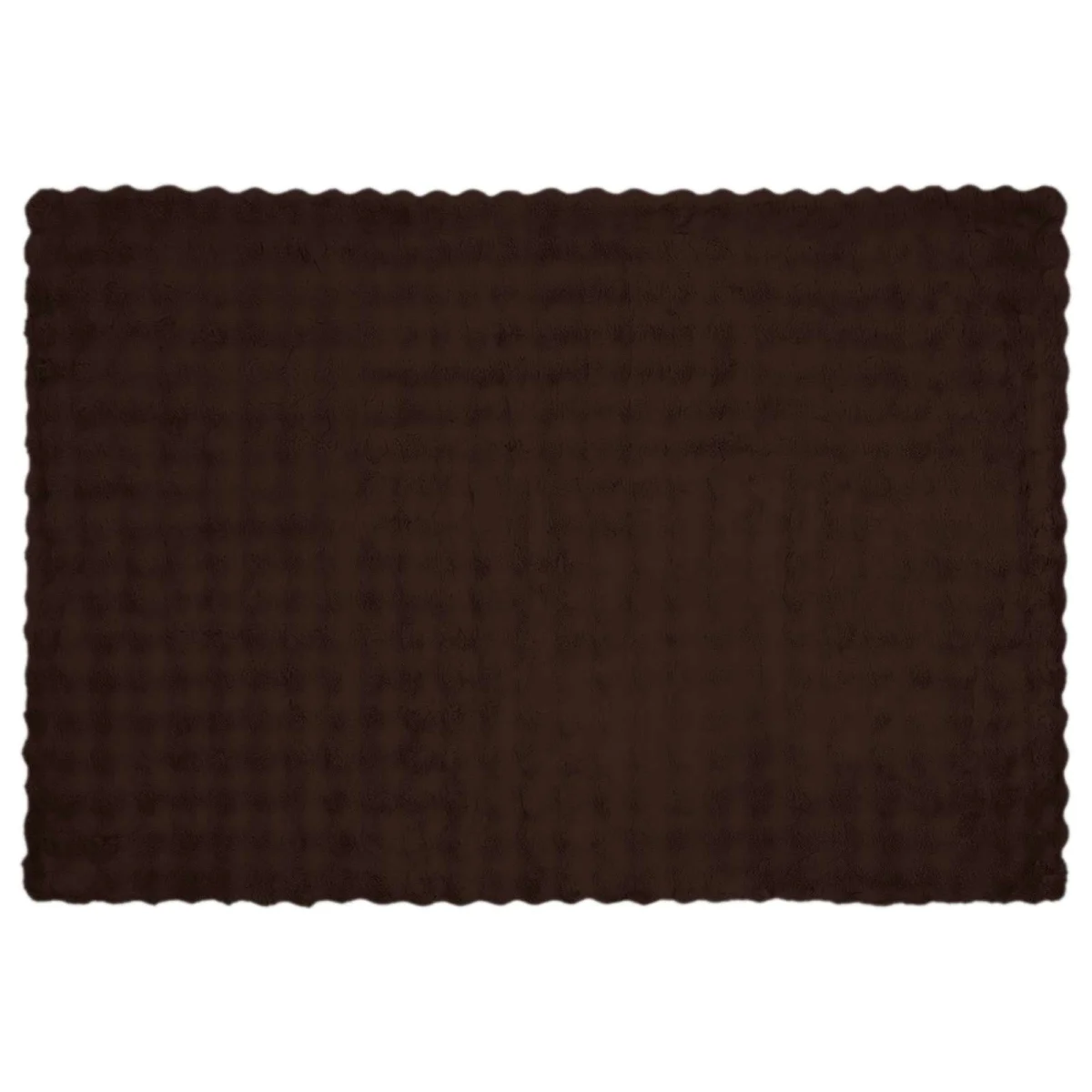 Csúszásgátlós műnyúl takaró Olite 4 pcs Teve 150 x 220 cm