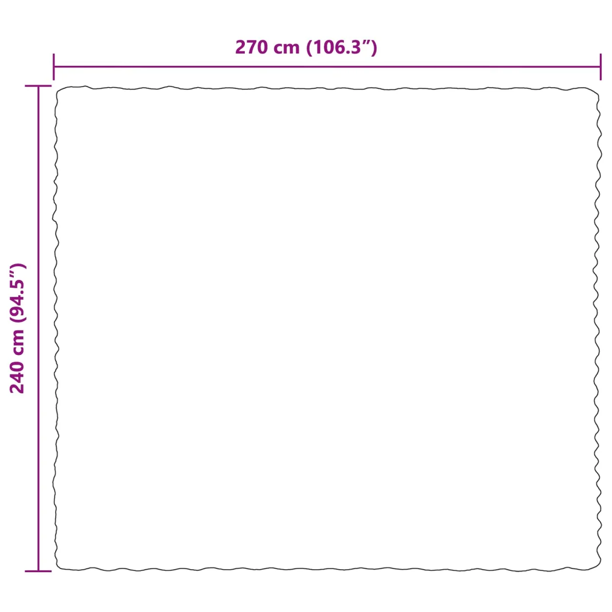 Csúszásgátlós műnyúl takaró Olite 4 pcs Szürke 240 x 270 cm