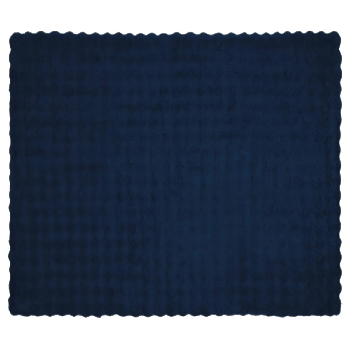 Csúszásgátlós műnyúl takaró Olite 4 pcs Tengerkék 130 x 150 cm