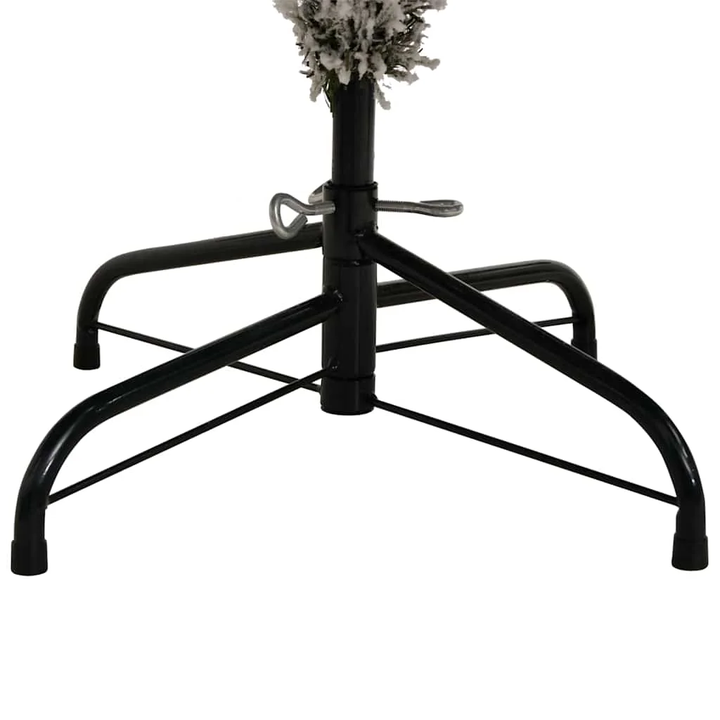 Mű karácsonyfa 300 LED-del Zöld és Fehér 180 cm PVC és fém