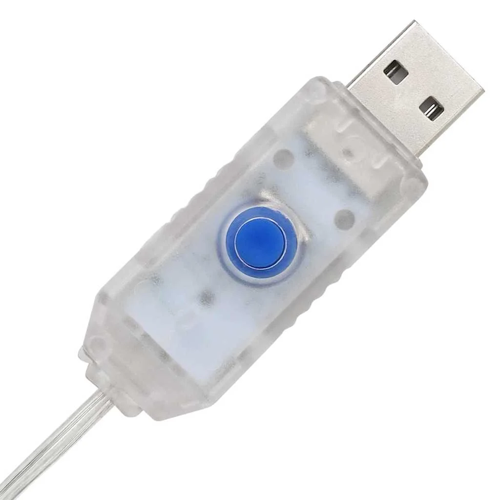 Karácsonyfa 160 LED-del Kék 150 cm Akril