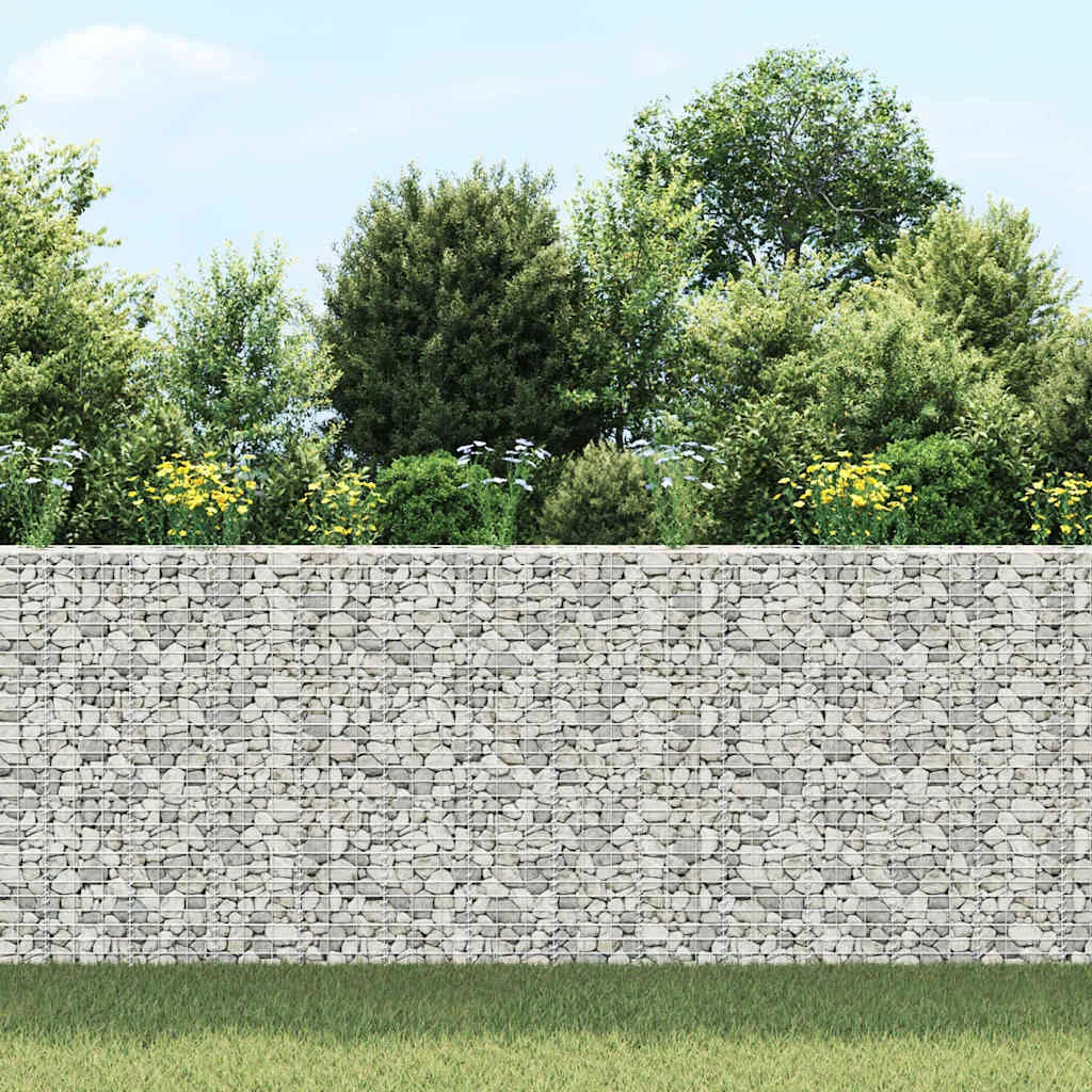 3 db vas gabion magaságyás 30 x 30 x 150 cm