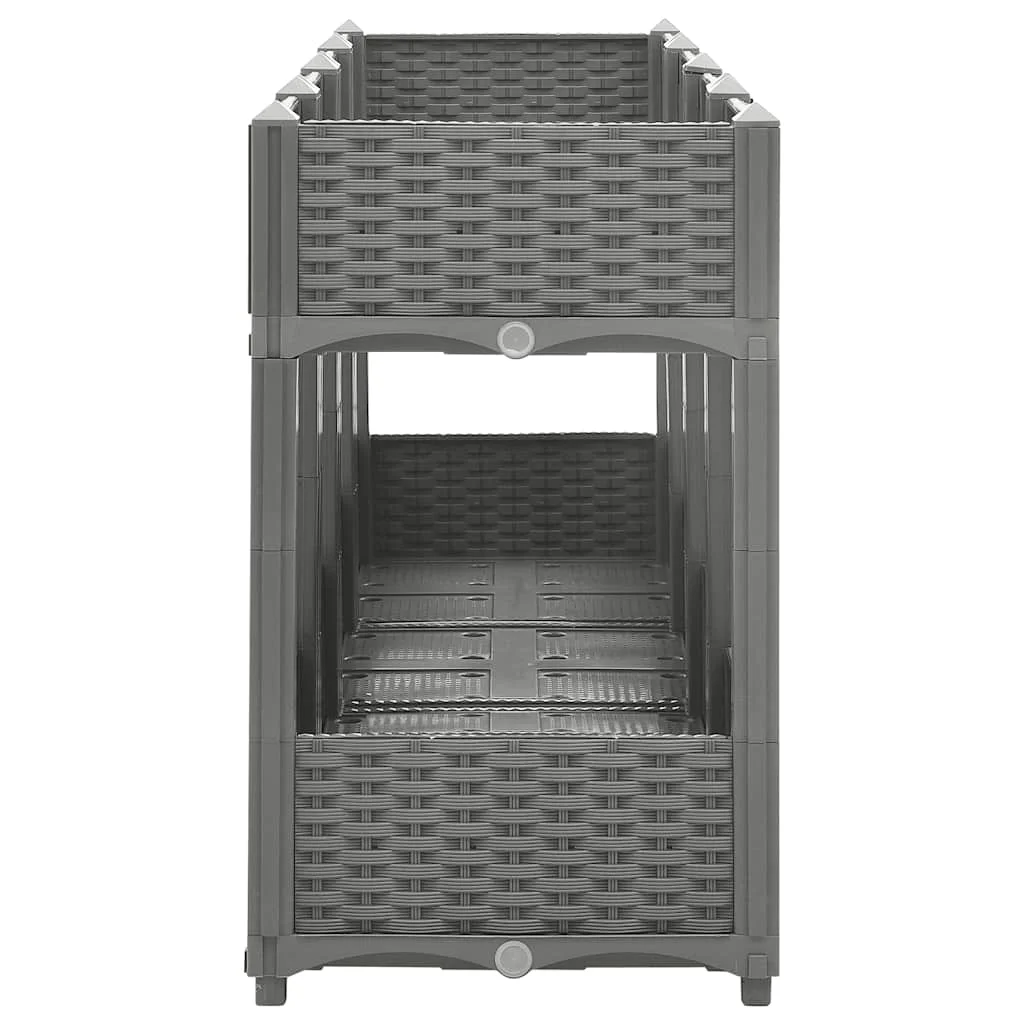 Polipropilén magaságyás 160 x 40 x 71 cm