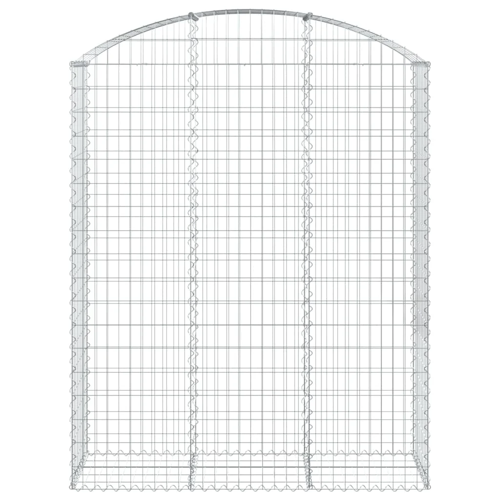íves horganyzott vas gabion kosár 150x50x180/200 cm