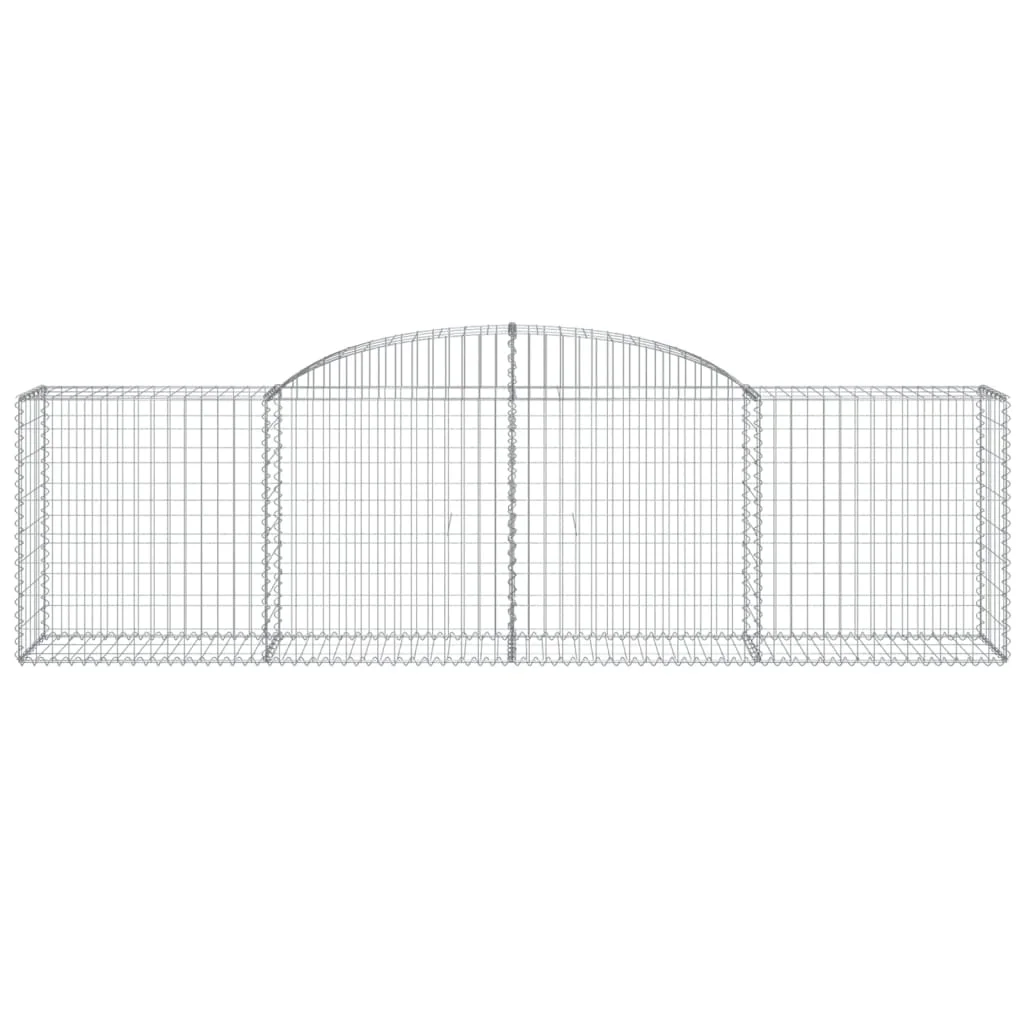 30 db íves horganyzott vas gabion kosár 300x50x80/100 cm