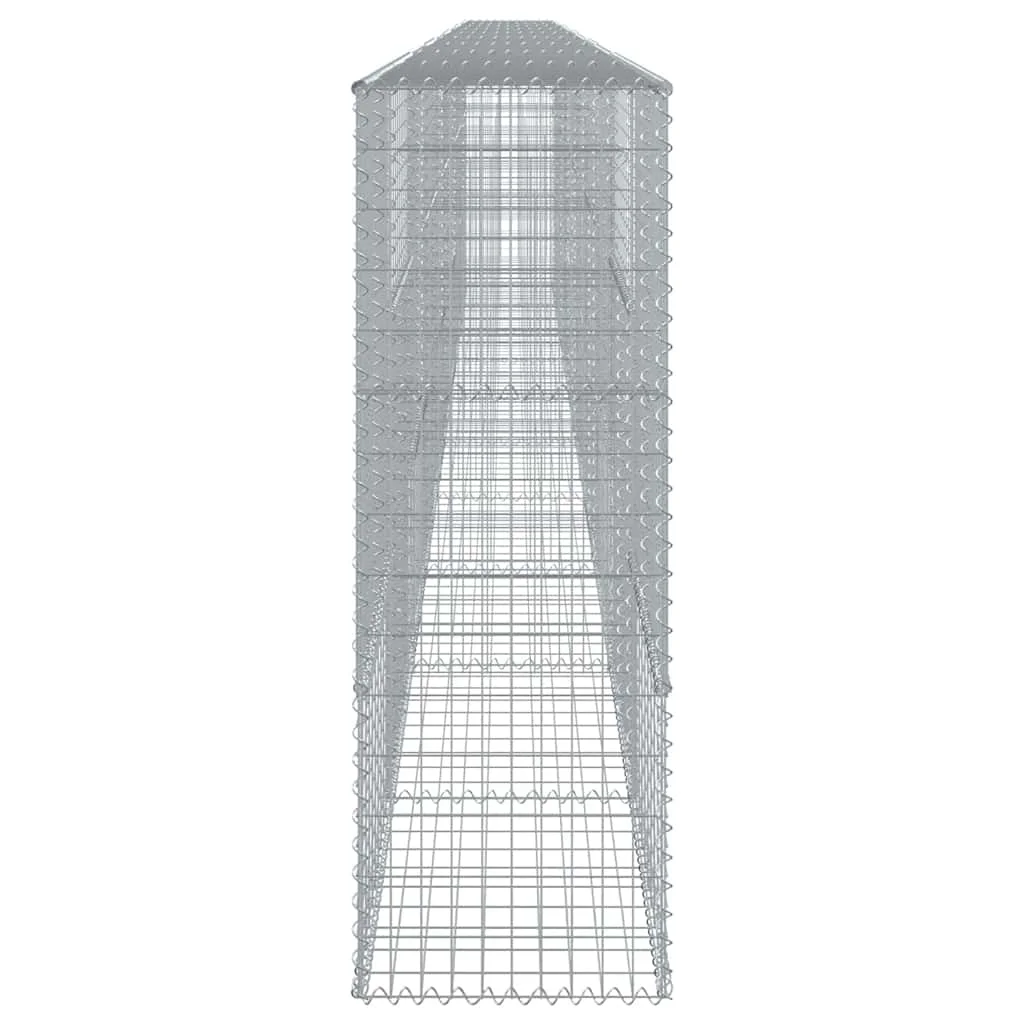 Horganyzott vas gabion kosár fedéllel 1000 x 50 x 150 cm